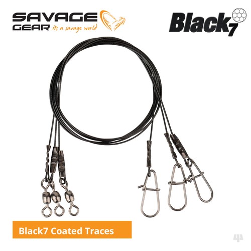 Savage gear black7 coated - savage,