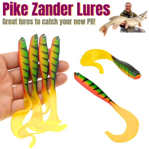 Pike zander lure fire - zander, tiger