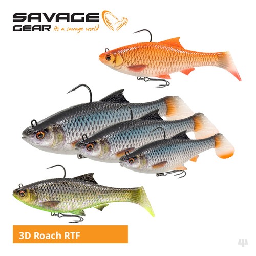 Savage gear roach shad rtf - 3d,