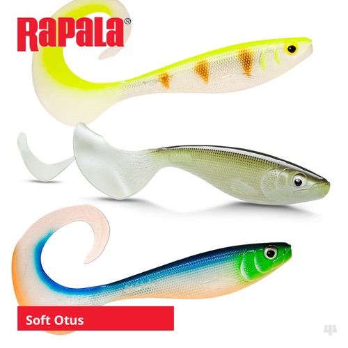Rapala soft otus lures - otus,