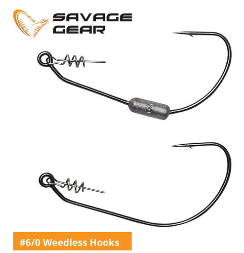 Savage gear weedless hooks - savage,